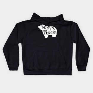 What's for lunch? Kids Hoodie